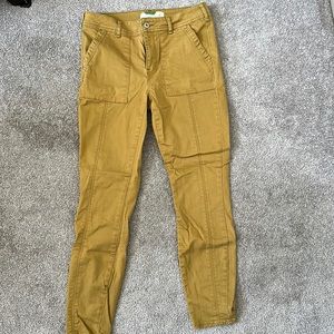 Anthropologie Skinny Pant Mustard